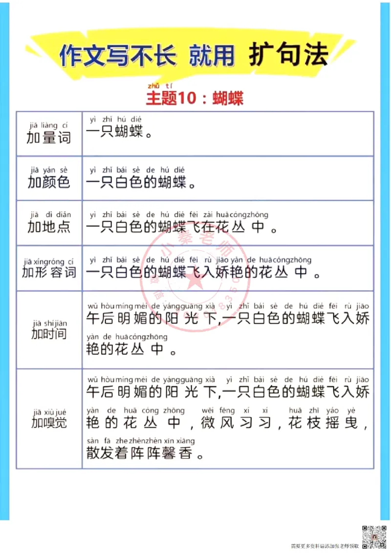 1_1_3_每日晨读-扩句写作练_一年级上下册资料_一年级上册小红书同款资料_一年级上册资料
