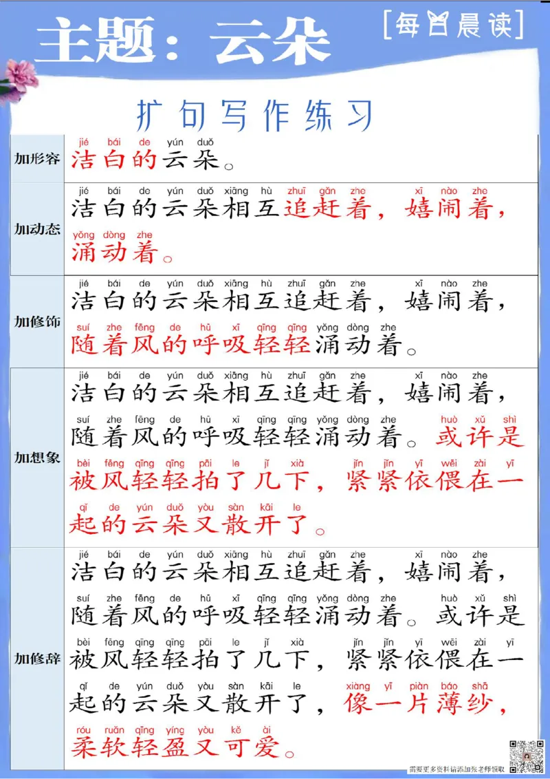 1_1_3_每日晨读-扩句写作练_一年级上下册资料_一年级上册小红书同款资料_一年级上册资料