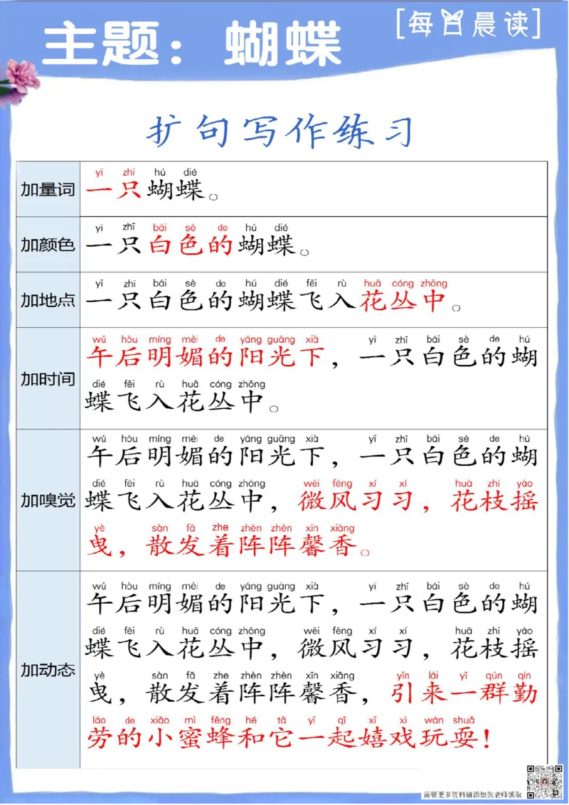 1_1_3_每日晨读-扩句写作练_一年级上下册资料_一年级上册小红书同款资料_一年级上册资料