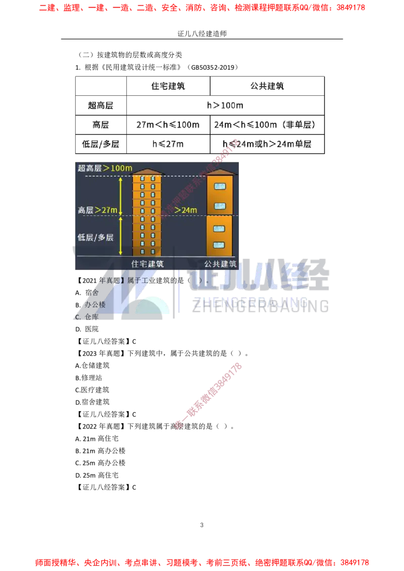 01.一建建筑基础精学-02-建筑物的构成与设计要求（分类构成）_2026年一级建造师_2026年一建建筑_2025年一建建筑SVIP_02-基础精讲✿高端面授✿深度强化_讲义
