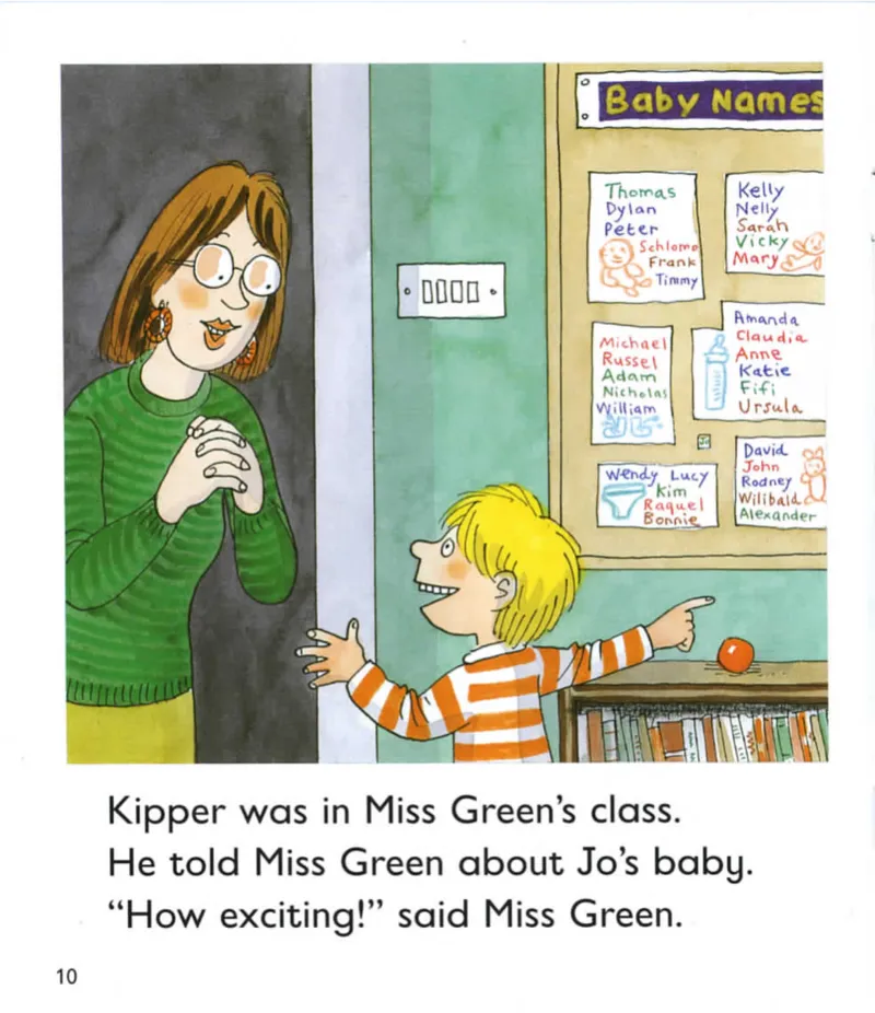 5-13TheNewBaby_Frank（小毛怪）老师爆笑阅读单词课（50个故事3000词）_牛津树5级别穿越单词课课件