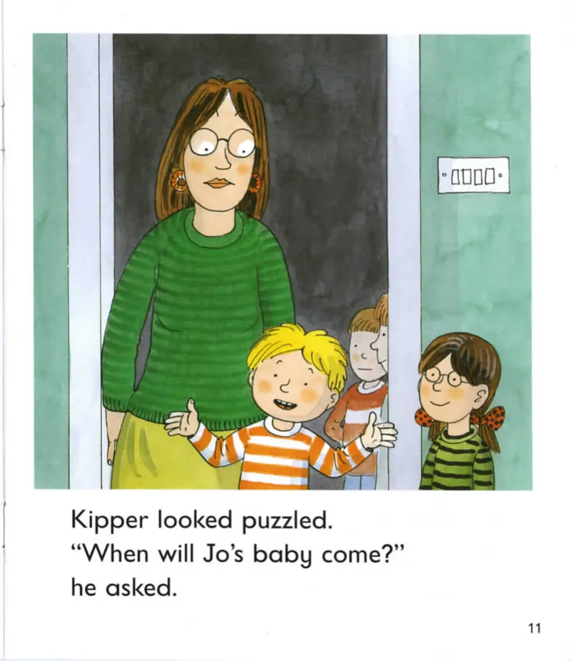 5-13TheNewBaby_Frank（小毛怪）老师爆笑阅读单词课（50个故事3000词）_牛津树5级别穿越单词课课件