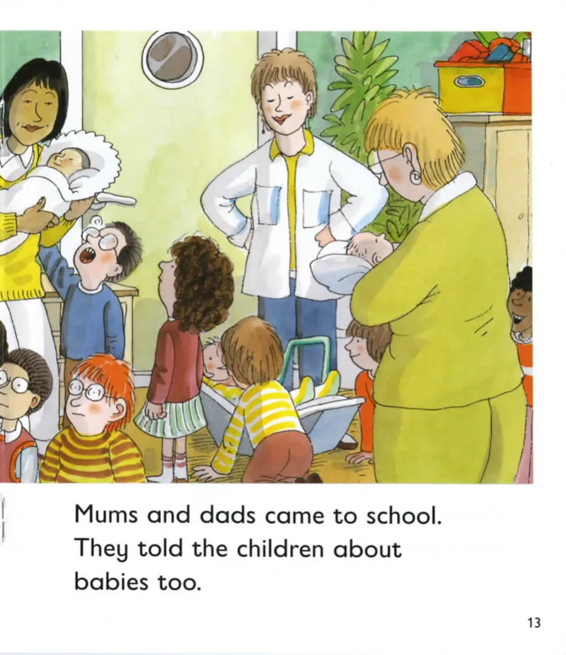 5-13TheNewBaby_Frank（小毛怪）老师爆笑阅读单词课（50个故事3000词）_牛津树5级别穿越单词课课件