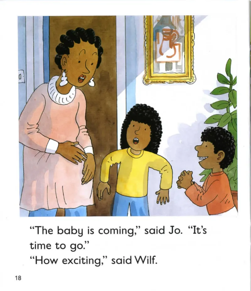 5-13TheNewBaby_Frank（小毛怪）老师爆笑阅读单词课（50个故事3000词）_牛津树5级别穿越单词课课件