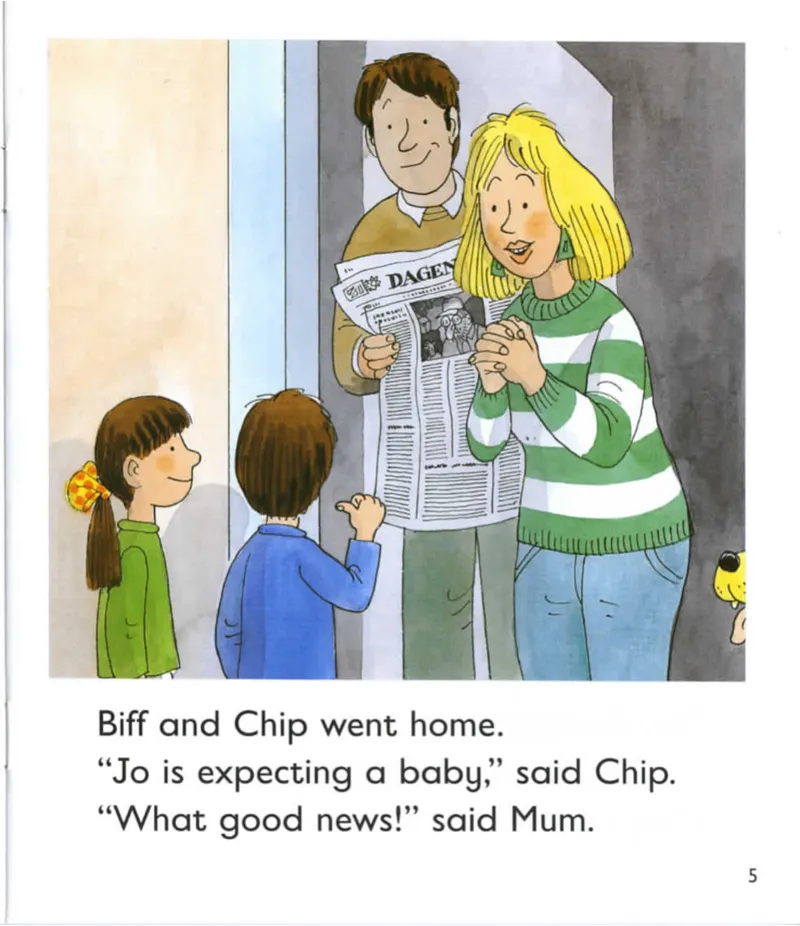 5-13TheNewBaby_Frank（小毛怪）老师爆笑阅读单词课（50个故事3000词）_牛津树5级别穿越单词课课件