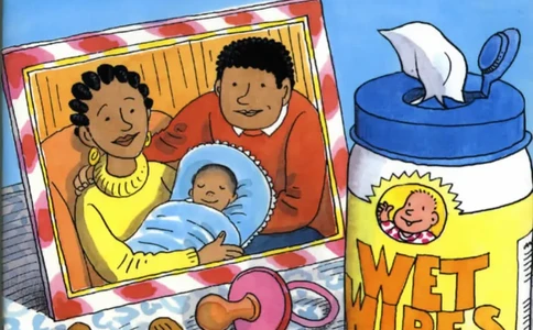 5-13TheNewBaby_Frank（小毛怪）老师爆笑阅读单词课（50个故事3000词）_牛津树5级别穿越单词课课件