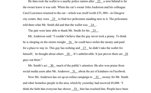 2018年高考英语试卷（北京）（机考无听力）（空白卷）_英语历年高考真题_新&middot;Word版2008-2025&middot;高考英语真题_英语（按年份分类）2008-2025_2018&middot;高考英语真题