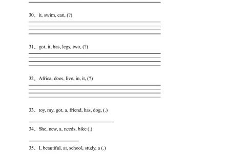 Joinin外研剑桥英语2022-2023学年四年级下册句子易错题专项（含解析）_上册_四年级英语-外研社剑桥_四年级英语（下）-外研社剑桥joinin版_15-四年级下册专项练习