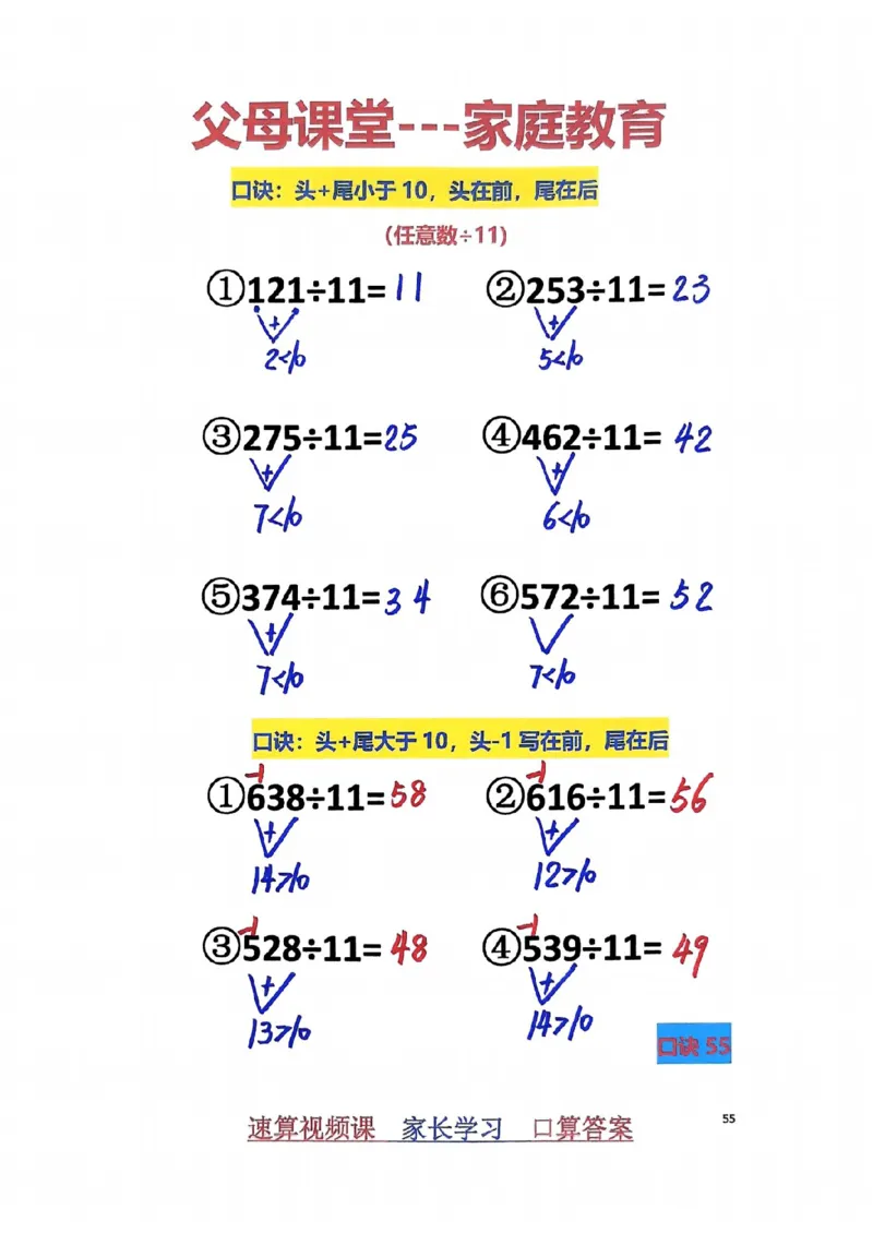 1_速算家长版2_小学全网线上同款资料_36号文件速算_速算