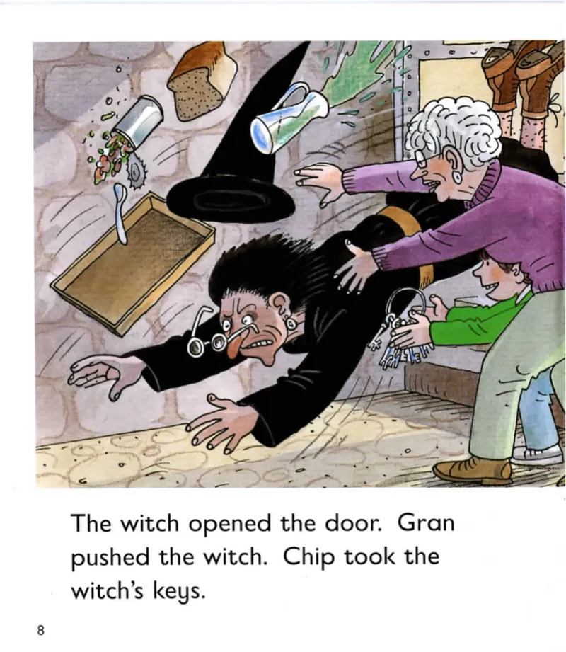 5-05CastleAdventure_Frank（小毛怪）老师爆笑阅读单词课（50个故事3000词）_牛津树5级别穿越单词课课件