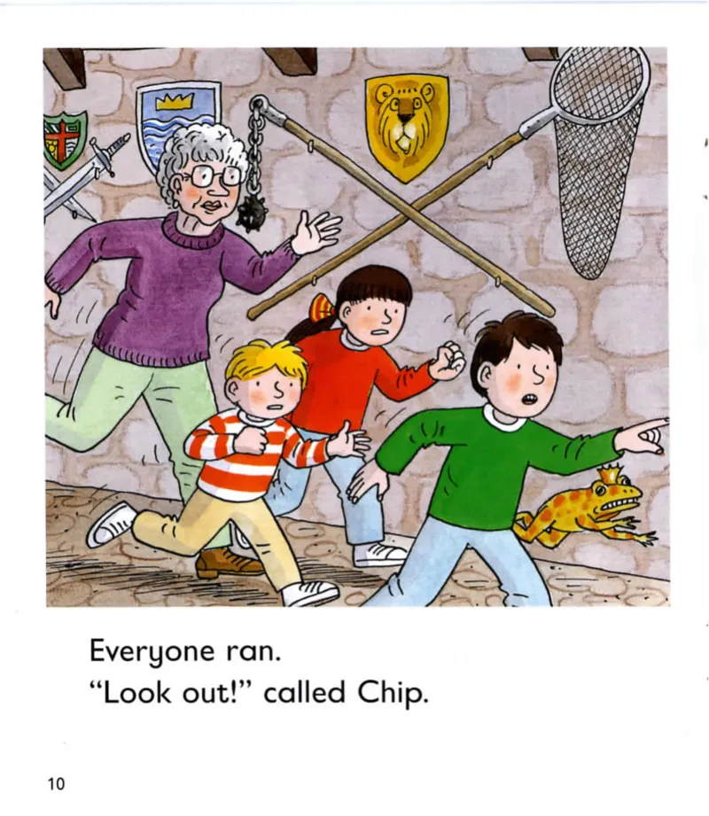 5-05CastleAdventure_Frank（小毛怪）老师爆笑阅读单词课（50个故事3000词）_牛津树5级别穿越单词课课件