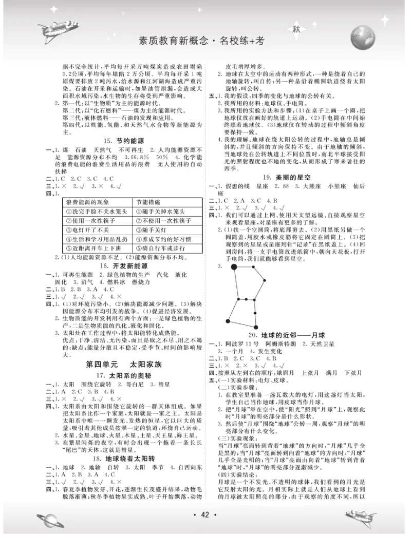 名校练+考六年级上册科学冀人版_2024年人教版小学数学一二三四五六年级上册下册期中期末试a0747_小学全科《同步练习+精品试卷》打包下载（1-6年级单元月考期中期末试卷）_小学科学