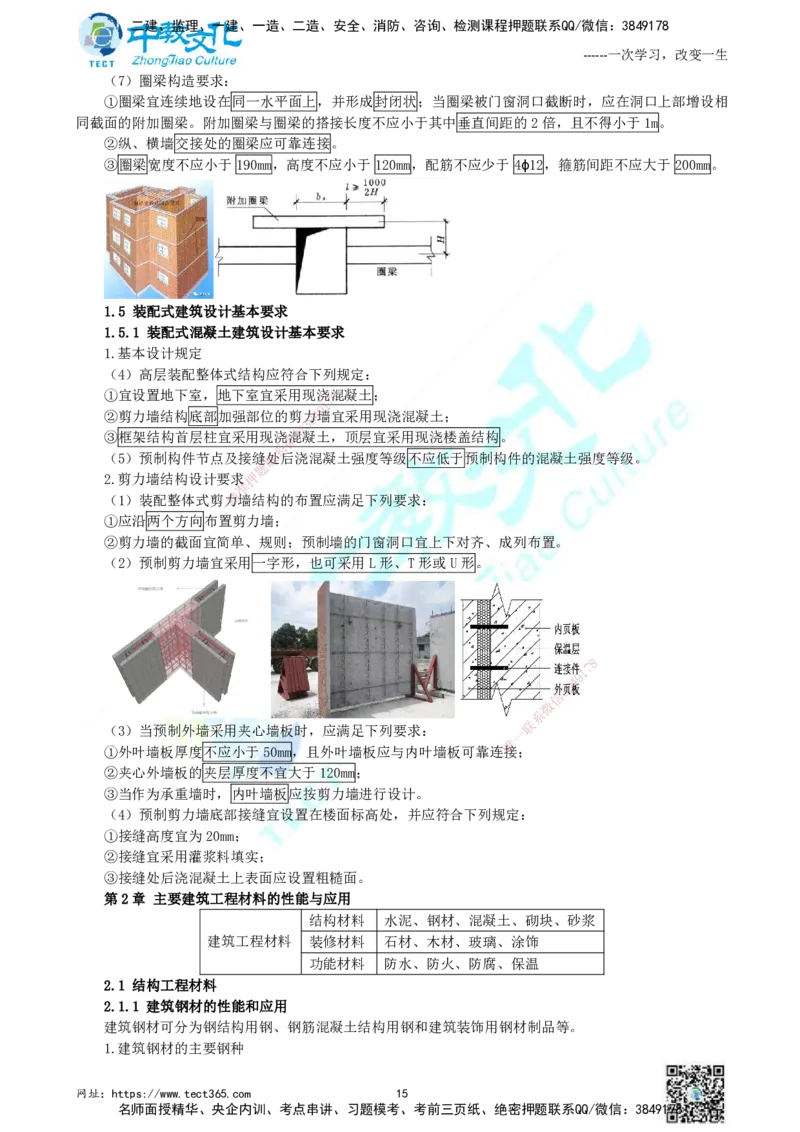 01.中教面授2d2025年一建《建筑实务》讲义_2026年一级建造师_2026年一建建筑_2025年一建建筑SVIP_02-基础精讲✿高端面授✿深度强化_56-建筑《精讲面授班》李星ZJ_课程讲义