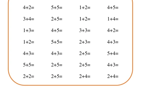 10以内小娃计算小能手第一阶段1-77天合集(1)_一年级上下册资料_一年级直播间资料