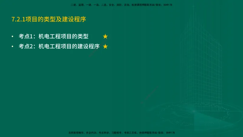 25年一建《机电实务》精讲第7章（63~65节）讲义在线版_2026年一级建造师_2026年一建机电_2025年一建机电SVIP_02-基础精讲✿高端面授✿深度强化_25-机电《教材精讲班》黄老师YL
