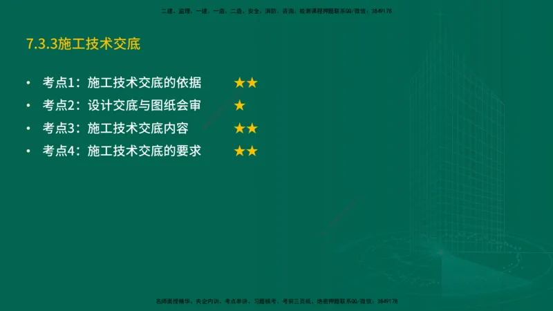 25年一建《机电实务》精讲第7章（63~65节）讲义在线版_2026年一级建造师_2026年一建机电_2025年一建机电SVIP_02-基础精讲✿高端面授✿深度强化_25-机电《教材精讲班》黄老师YL