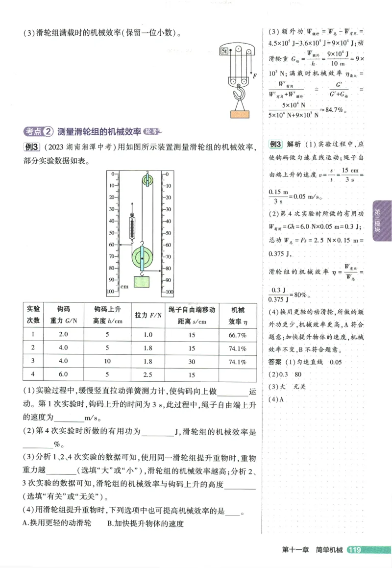 2026版53初中知识清单-物理