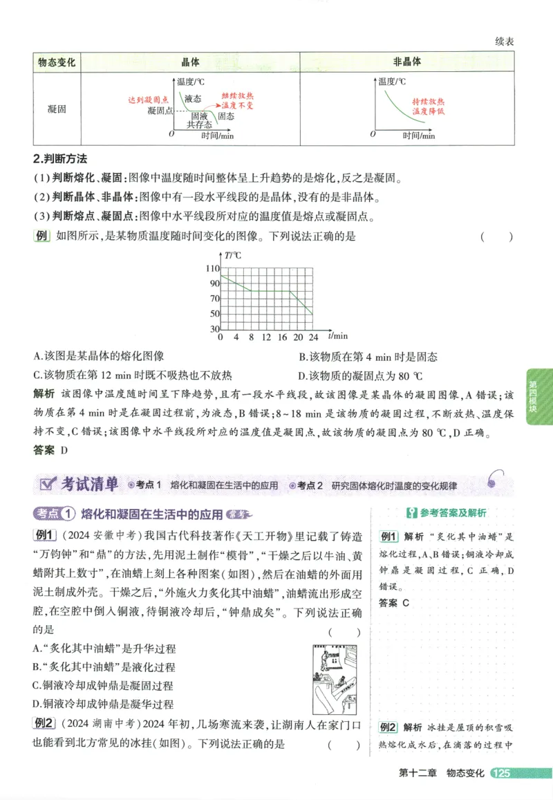 2026版53初中知识清单-物理