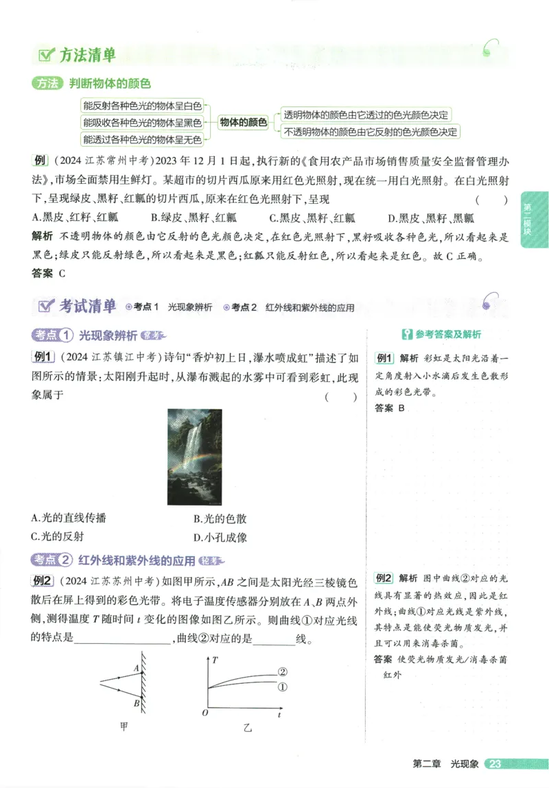 2026版53初中知识清单-物理