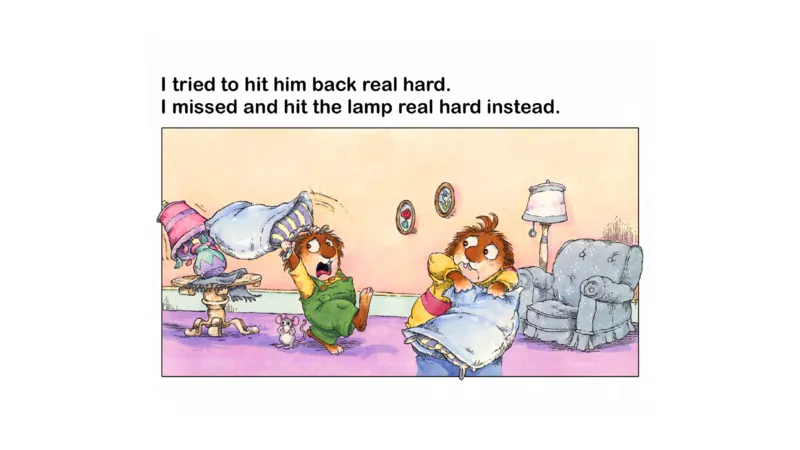 05.JustMeAndMyCousin_Frank（小毛怪）老师爆笑阅读单词课（50个故事3000词）_小炸毛爆笑故事单词课课件