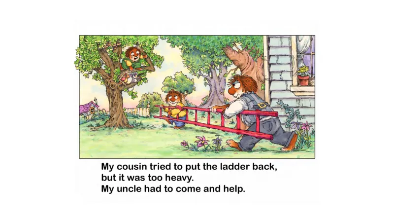 05.JustMeAndMyCousin_Frank（小毛怪）老师爆笑阅读单词课（50个故事3000词）_小炸毛爆笑故事单词课课件