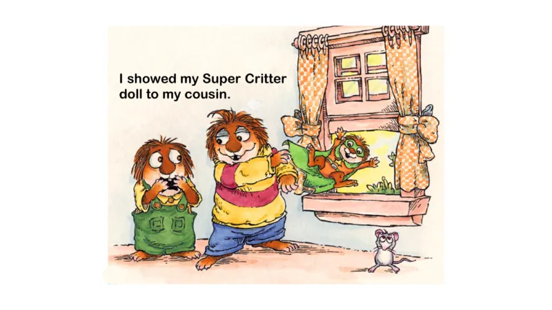 05.JustMeAndMyCousin_Frank（小毛怪）老师爆笑阅读单词课（50个故事3000词）_小炸毛爆笑故事单词课课件