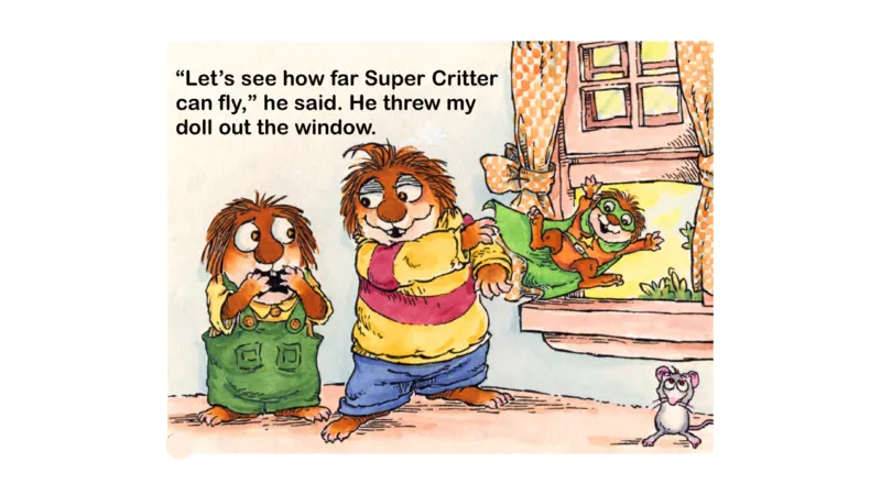 05.JustMeAndMyCousin_Frank（小毛怪）老师爆笑阅读单词课（50个故事3000词）_小炸毛爆笑故事单词课课件