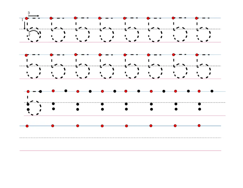数字0-9练习（30张）_幼小衔接全套_7.幼小衔接全套_02、数学_4、数学作业_写数字0-9练习~31张