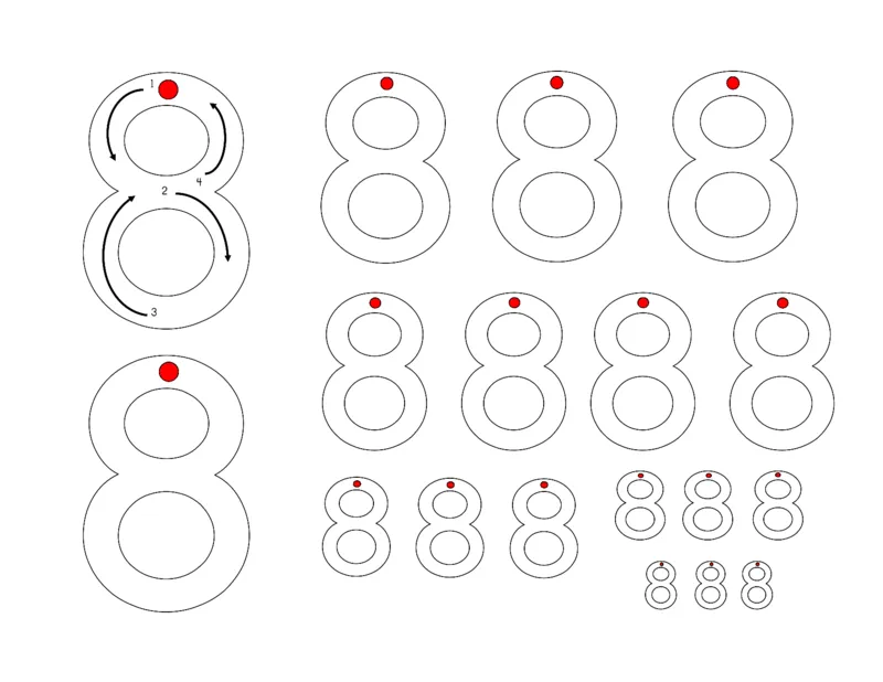 数字0-9练习（30张）_幼小衔接全套_7.幼小衔接全套_02、数学_4、数学作业_写数字0-9练习~31张