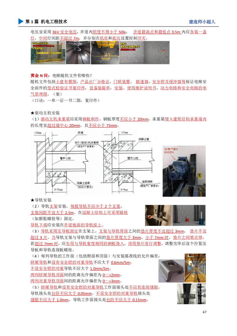 08.电梯、消防_2026年一级建造师_2026年一建机电_2025年一建机电SVIP_04-冲刺串讲✿考点强化✿小灶集训_18-机电《3D案例攻克》小超人SMR_讲义