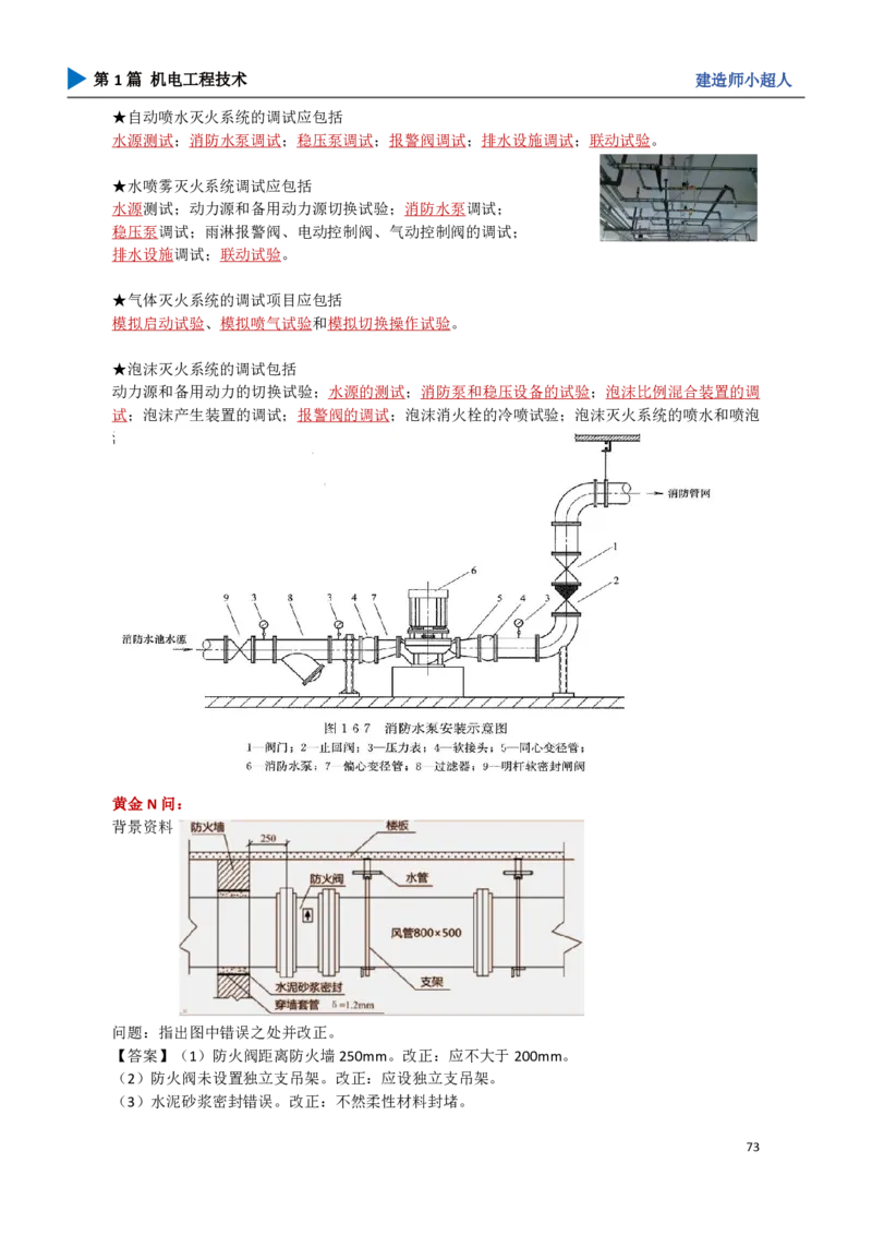 08.电梯、消防_2026年一级建造师_2026年一建机电_2025年一建机电SVIP_04-冲刺串讲✿考点强化✿小灶集训_18-机电《3D案例攻克》小超人SMR_讲义