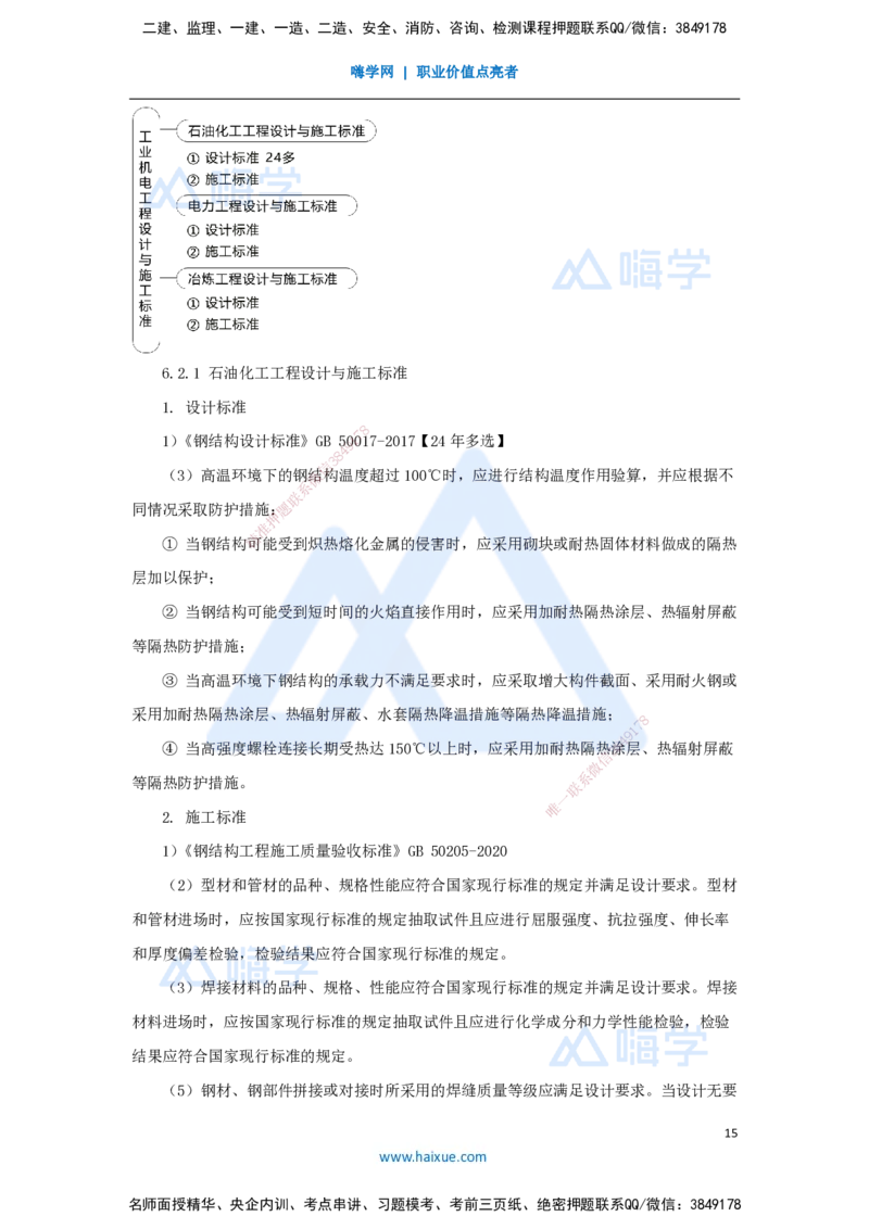 08.2025朱培浩-名师冲刺特训-（8）机电工程相关法规与标准_2026年一级建造师_2026年一建机电_2025年一建机电SVIP_04-冲刺串讲✿考点强化✿小灶集训_讲义