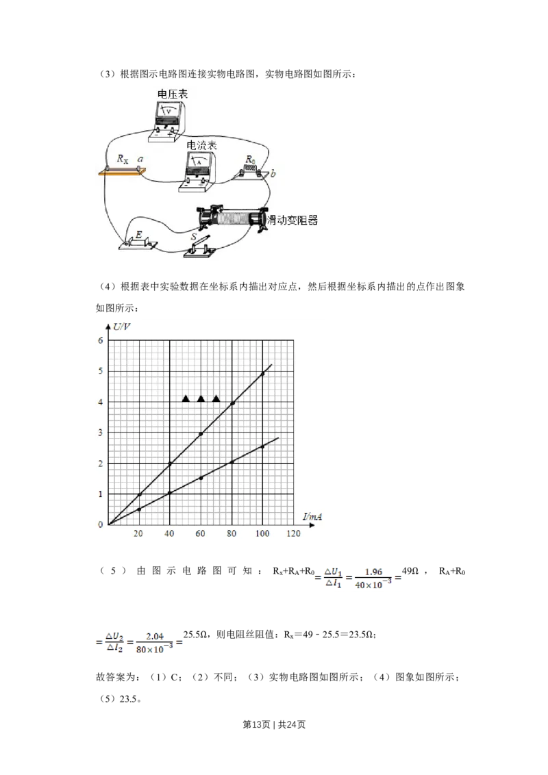 2019年高考物理试卷（江苏）（解析卷）_物理历年高考真题_新&middot;Word版2008-2025&middot;高考物理真题_物理（按年份分类）2008-2025_2019&middot;高考物理真题