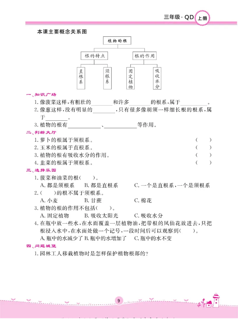 三上_2024年人教版小学数学一二三四五六年级上册下册期中期末试a0747_小学全科《同步练习+精品试卷》打包下载（1-6年级单元月考期中期末试卷）_小学科学_《名校练+考》_654