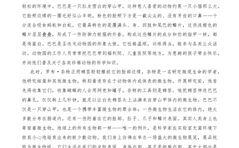 2020年高考语文试卷（新高考Ⅱ卷）（海南）（空白卷）_语文历年高考真题_新&middot;Word版2008-2025&middot;高考语文真题_语文（按年份分类）2008-2025_2020&middot;语文高考真题