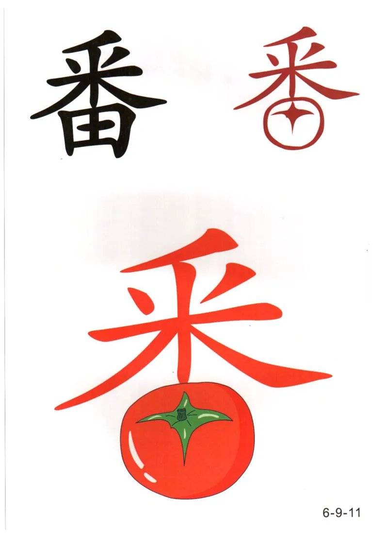 识字看图识字记忆闪卡-第六集_幼小语数英专项资料_幼小语文专项