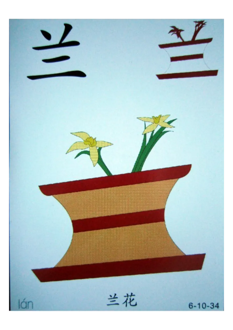 识字看图识字记忆闪卡-第六集_幼小语数英专项资料_幼小语文专项