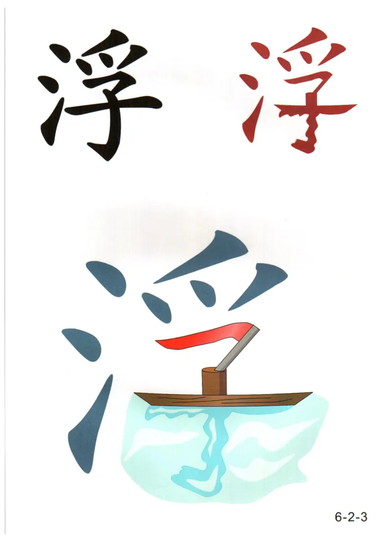 识字看图识字记忆闪卡-第六集_幼小语数英专项资料_幼小语文专项