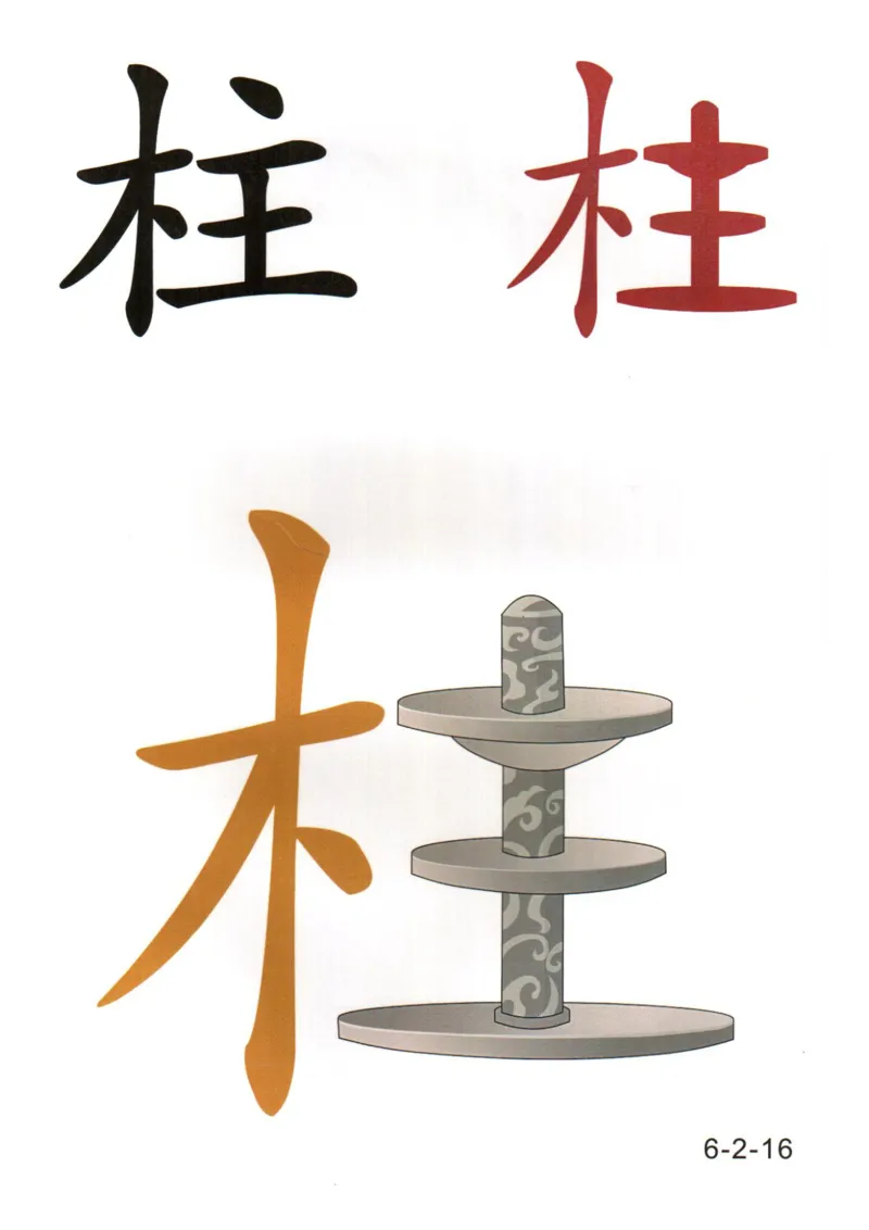 识字看图识字记忆闪卡-第六集_幼小语数英专项资料_幼小语文专项