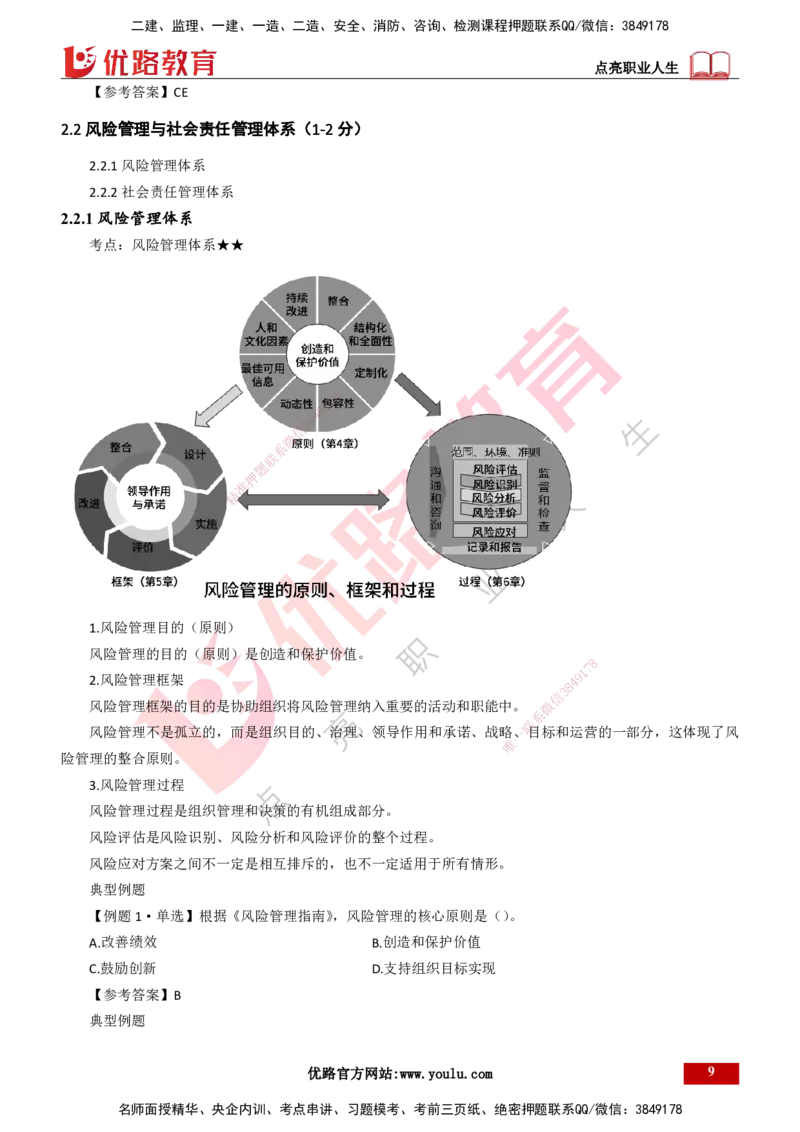 25年一建《项目管理》大V精讲第2章讲义打印版_2026年一级建造师_2026年一建管理_2025年一建管理SVIP_02-基础精讲✿高端面授✿深度强化_30-管理《强化精讲班》许名标YL
