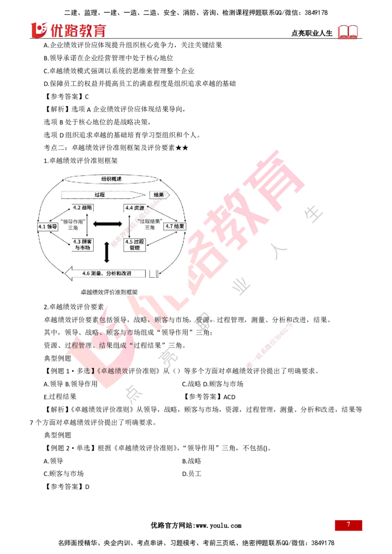 25年一建《项目管理》大V精讲第2章讲义打印版_2026年一级建造师_2026年一建管理_2025年一建管理SVIP_02-基础精讲✿高端面授✿深度强化_30-管理《强化精讲班》许名标YL
