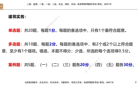 09.2025邱树建-案例速通-建筑实务9、10（带练）_2026年一级建造师_2026年一建建筑_2025年一建建筑SVIP_04-冲刺串讲✿考点强化✿小灶集训_08-建筑《案例速通带练》邱树建HX_讲义