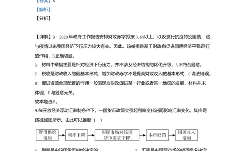 2020年高考政治试卷（江苏）（解析卷）_政治历年高考真题_新&middot;Word版2008-2025&middot;高考政治真题_政治（按年份分类）2008-2025_2020&middot;政治高考真题