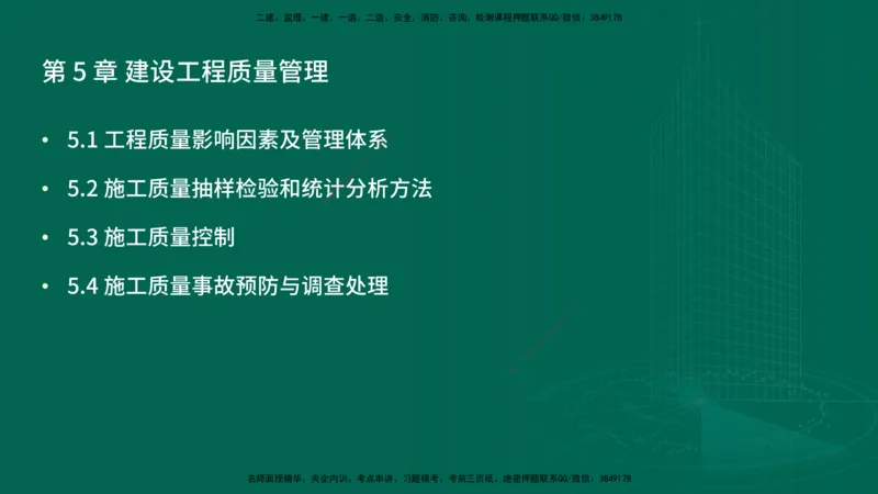 25年一建《项目管理》精讲第5章讲义在线版_2026年一级建造师_2026年一建管理_2025年一建管理SVIP_02-基础精讲✿高端面授✿深度强化_27-管理《教材精讲班》陈伟YL