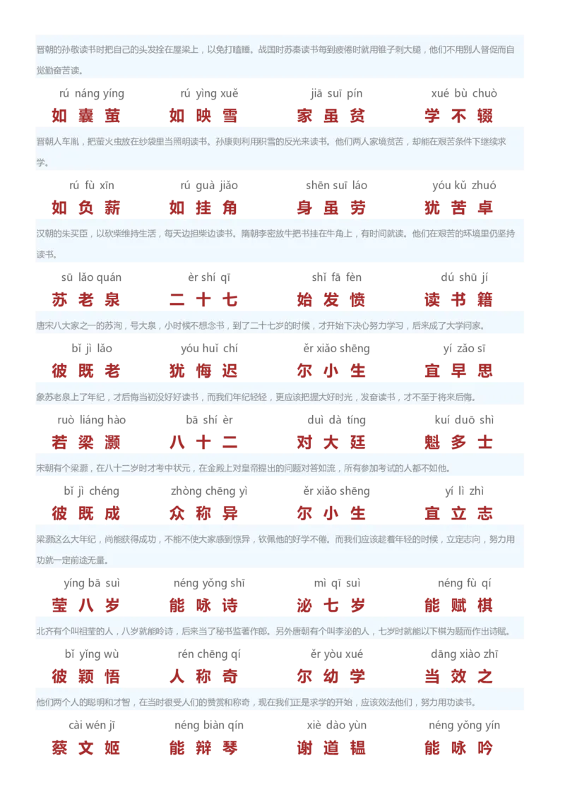 三字经翻译版_幼小语数英专项资料_幼小语文专项