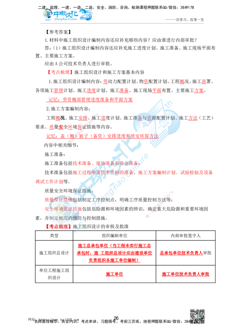 01.25一建机电实务-案例冲刺课（打印版）_2026年一级建造师_2026年一建机电_2025年一建机电SVIP_04-冲刺串讲✿考点强化✿小灶集训_46-机电《冲刺面授班》刘建军ZJ_课程讲义