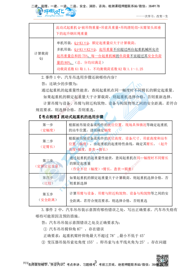 01.25一建机电实务-案例冲刺课（打印版）_2026年一级建造师_2026年一建机电_2025年一建机电SVIP_04-冲刺串讲✿考点强化✿小灶集训_46-机电《冲刺面授班》刘建军ZJ_课程讲义