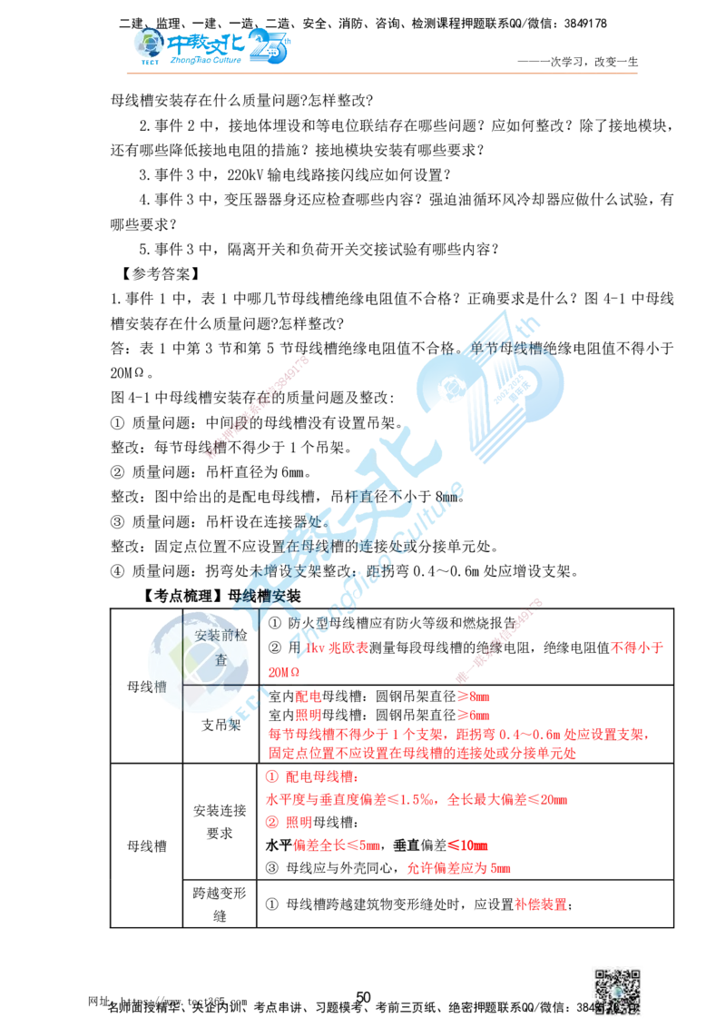 01.25一建机电实务-案例冲刺课（打印版）_2026年一级建造师_2026年一建机电_2025年一建机电SVIP_04-冲刺串讲✿考点强化✿小灶集训_46-机电《冲刺面授班》刘建军ZJ_课程讲义