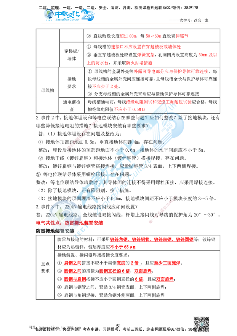 01.25一建机电实务-案例冲刺课（打印版）_2026年一级建造师_2026年一建机电_2025年一建机电SVIP_04-冲刺串讲✿考点强化✿小灶集训_46-机电《冲刺面授班》刘建军ZJ_课程讲义