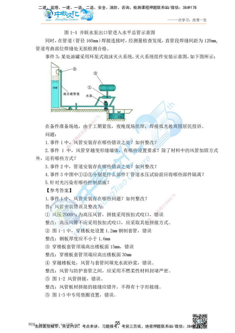 01.25一建机电实务-案例冲刺课（打印版）_2026年一级建造师_2026年一建机电_2025年一建机电SVIP_04-冲刺串讲✿考点强化✿小灶集训_46-机电《冲刺面授班》刘建军ZJ_课程讲义